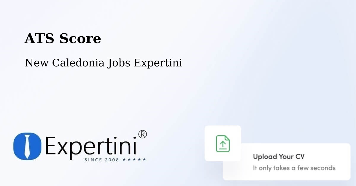 Resume ATS Score & Job Description Match Tool – Koné - New Caledonia Jobs Expertini