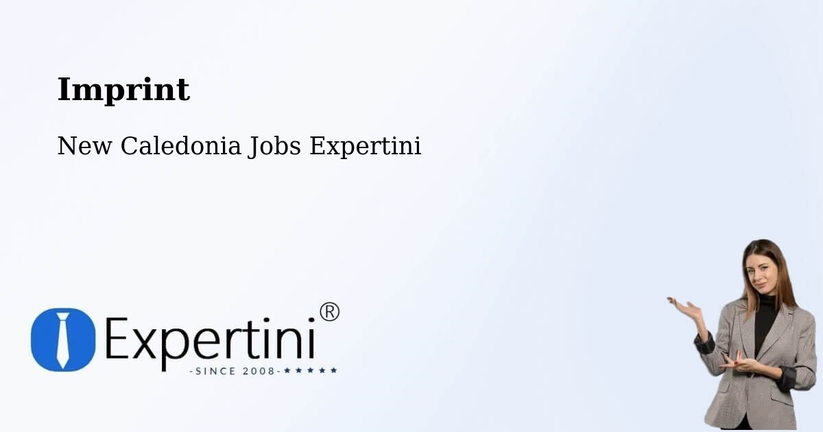 Imprint – Koné - New Caledonia Jobs Expertini