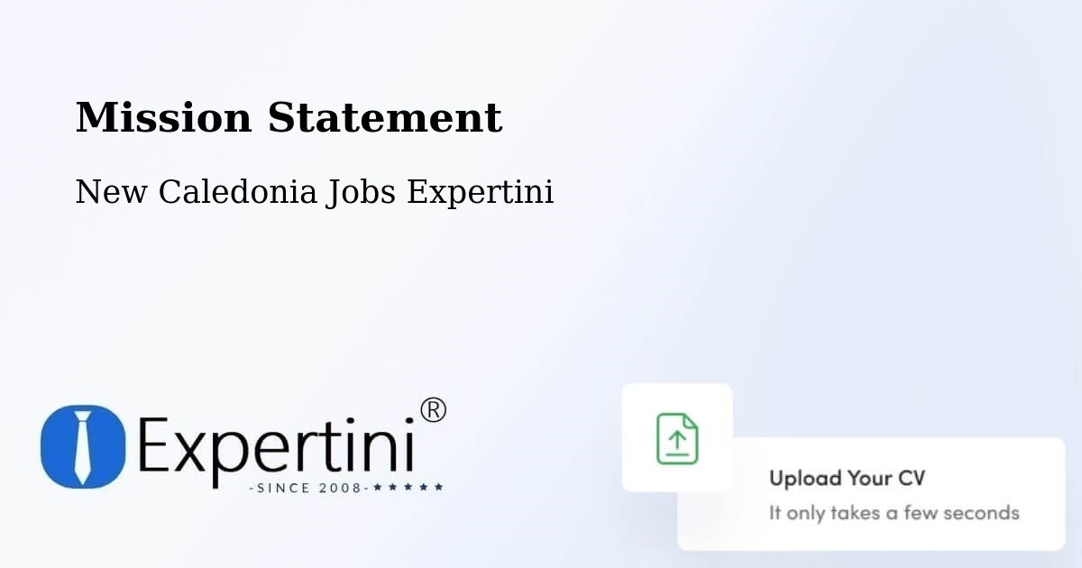Corporate Mission – Koné - New Caledonia Jobs Expertini