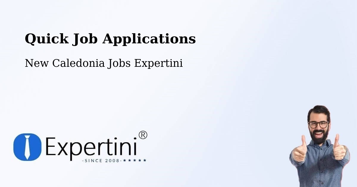 Quick Apply Feature – Koné - New Caledonia Jobs Expertini