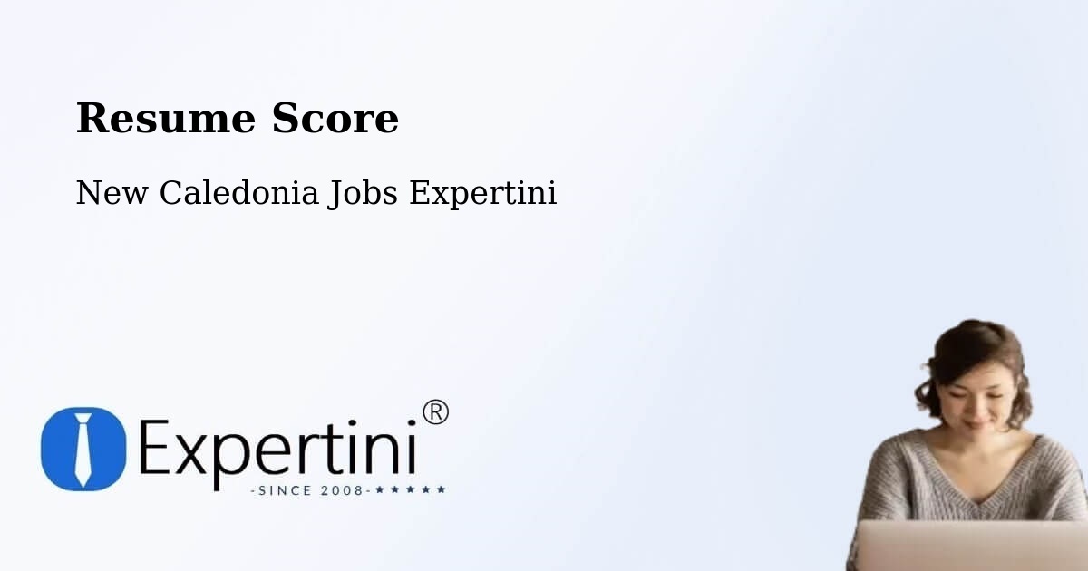 Resume Score & Job Description Match Tool – Koné - New Caledonia Jobs Expertini