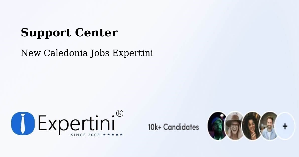 Support Services – Koné - New Caledonia Jobs Expertini